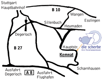 Anfahrtskizze - Karte